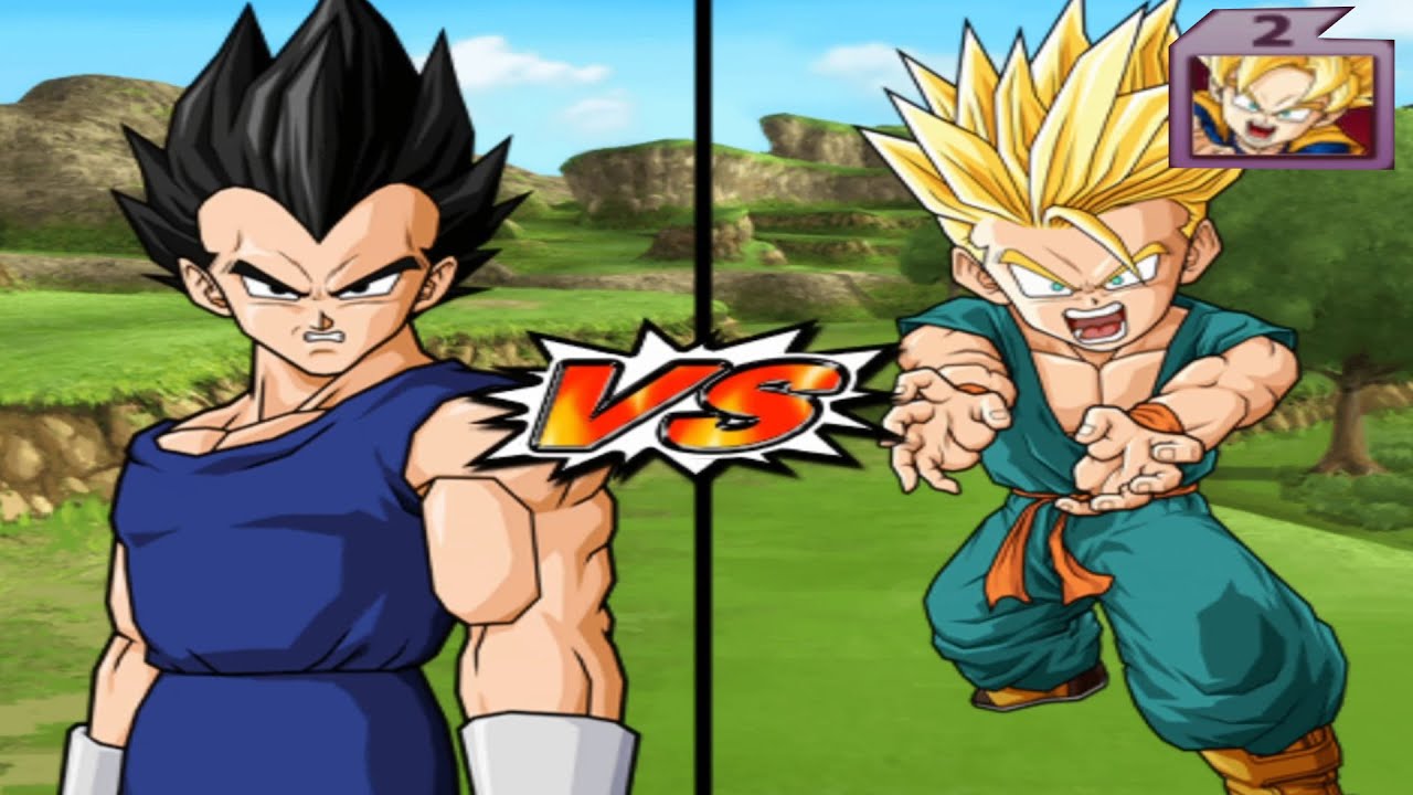 DBZ Budokai Tenkaichi 3 [HD] :  SSJ Vegeta & SSJ Trunks and Goten