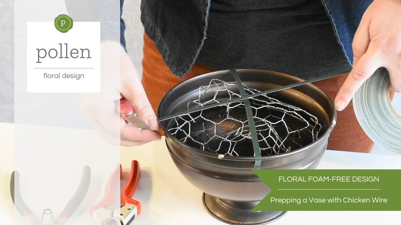 Eco-Friendly Floral Design: Using Chicken Wire Instead of Floral Foam