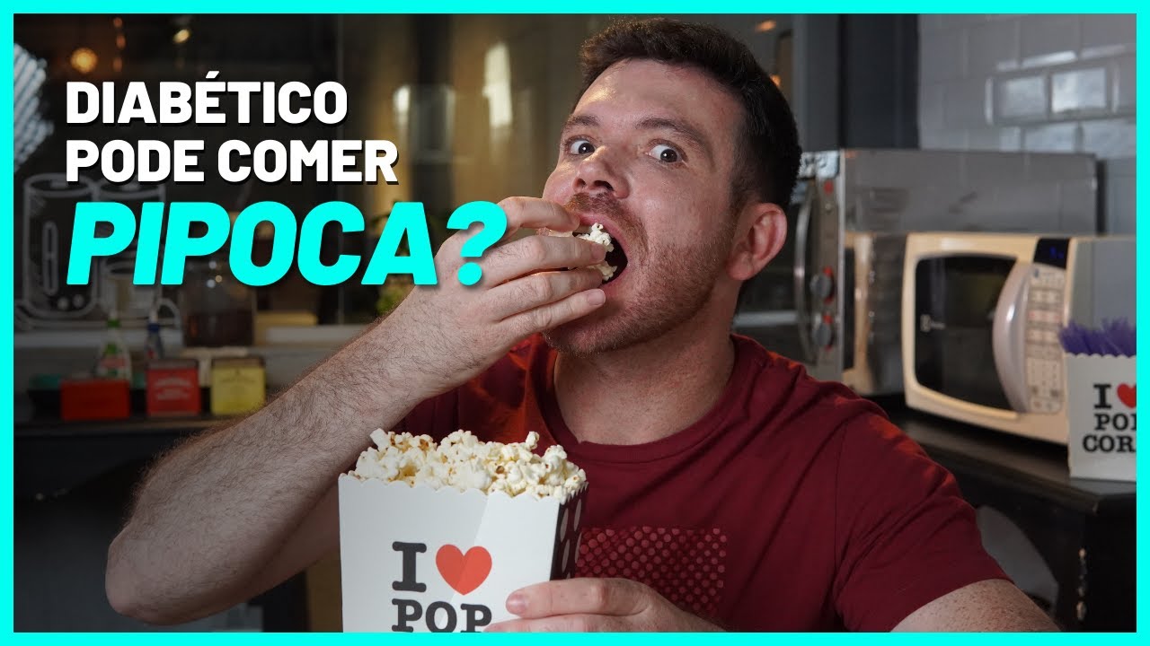 DIABÉTICO PODE COMER PIPOCA? | Tom Bueno