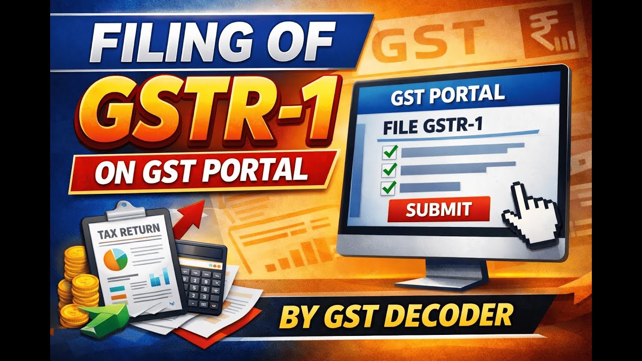 GSTR-1 Filing Online 2026 | Complete Step-by-Step Guide on GST Portal #gstindia #gstreturnfiling