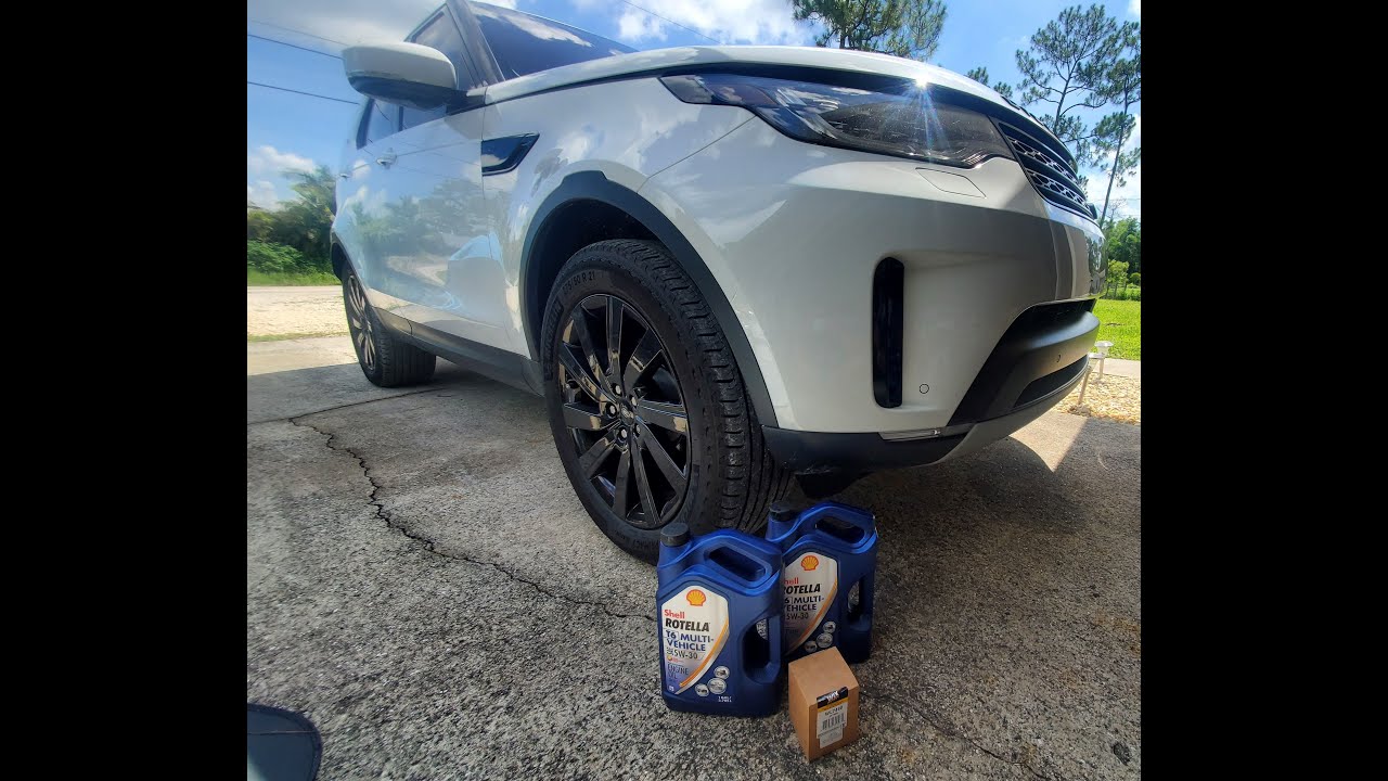 Инструкция по замене масла в двигателе Land Rover Discovery Diesel TD6 (2017+) такая же, как в Ra...