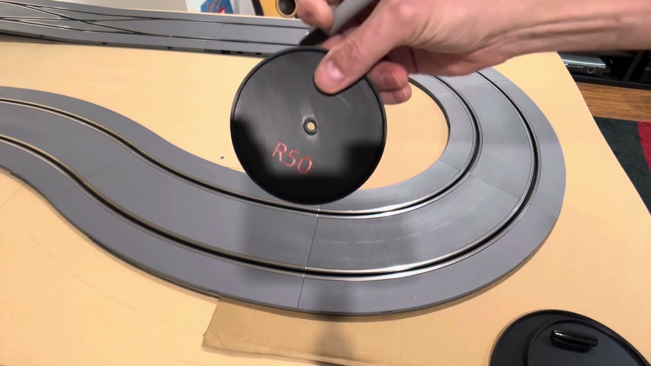DIY Carrera Slot Car Track Shoulders - Part 1