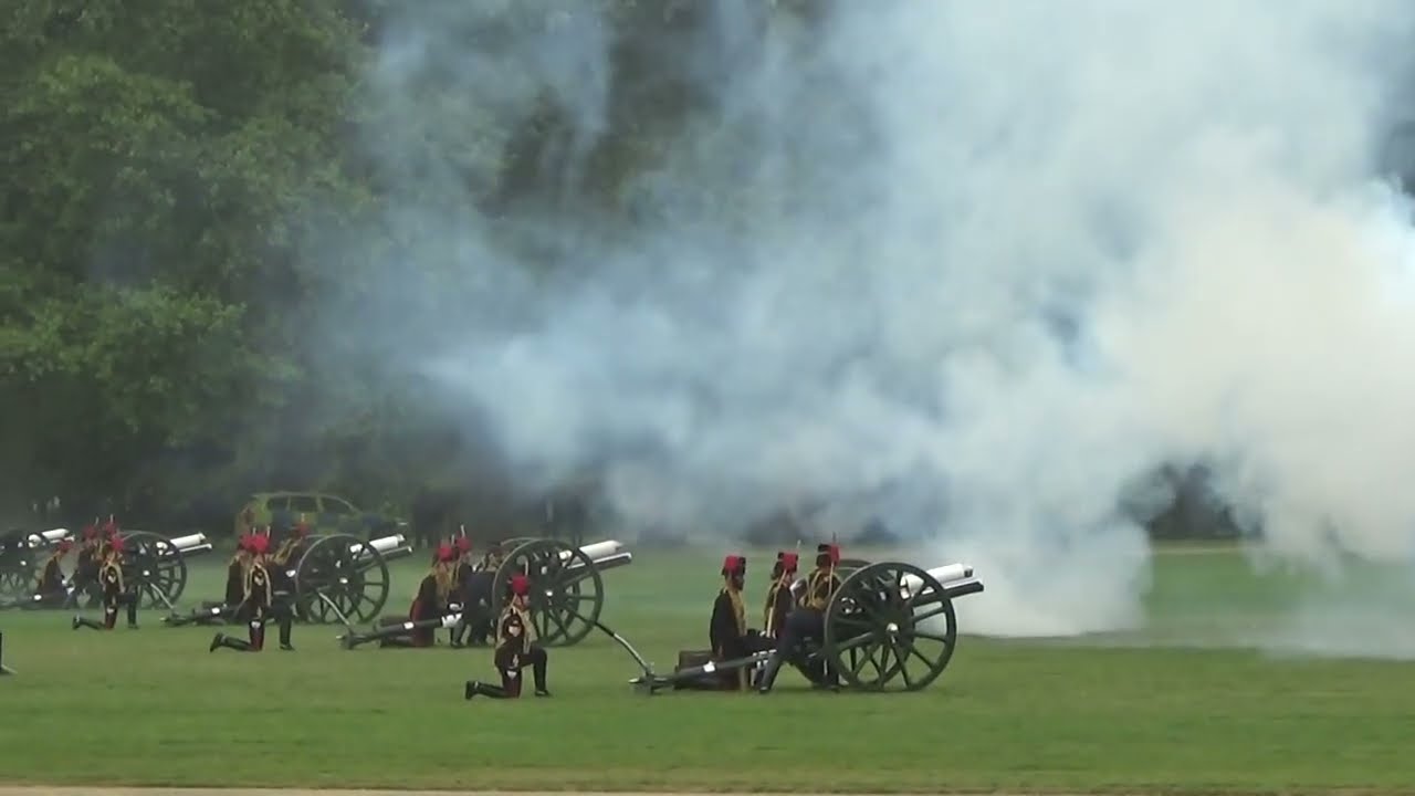 Gun Salute Hyde Park 10 May 2022