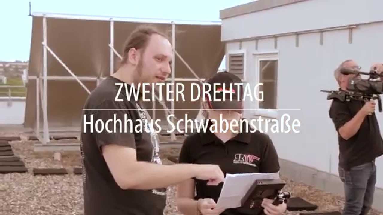 Dadord W&uuml;rzburch | 2. Drehtag | Hochhaus Schwabenstra&szlig;e