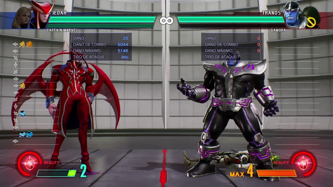 MvCi Captain Marvel + Jeddah 100% 50/50 Mixups (See Desc) TOD 2 Meter by ThiagoKain