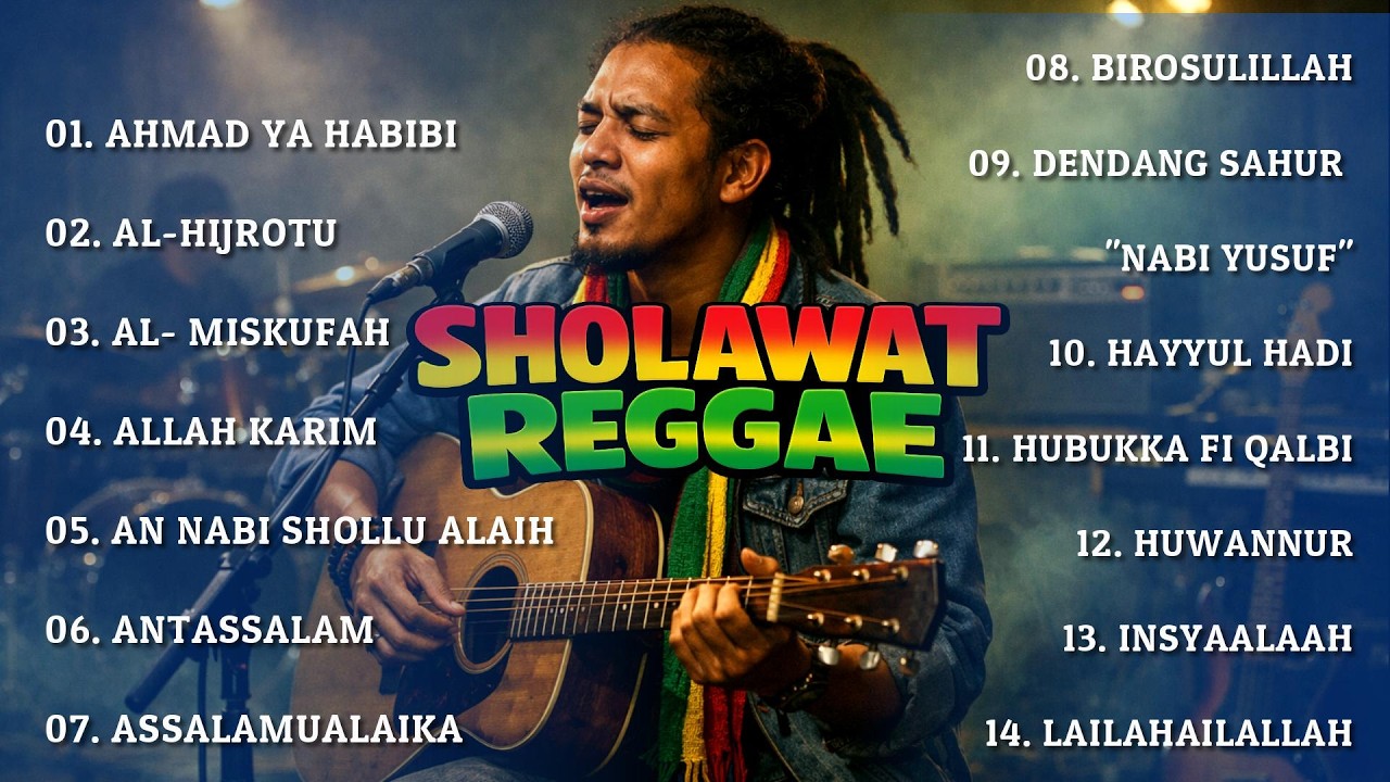 Sholawat Reggae 1 Jam Nonstop 🔥 Penarik Rezeki Dari Segala Arah || AHMAD YA HABIBI, AL- HIJROTU