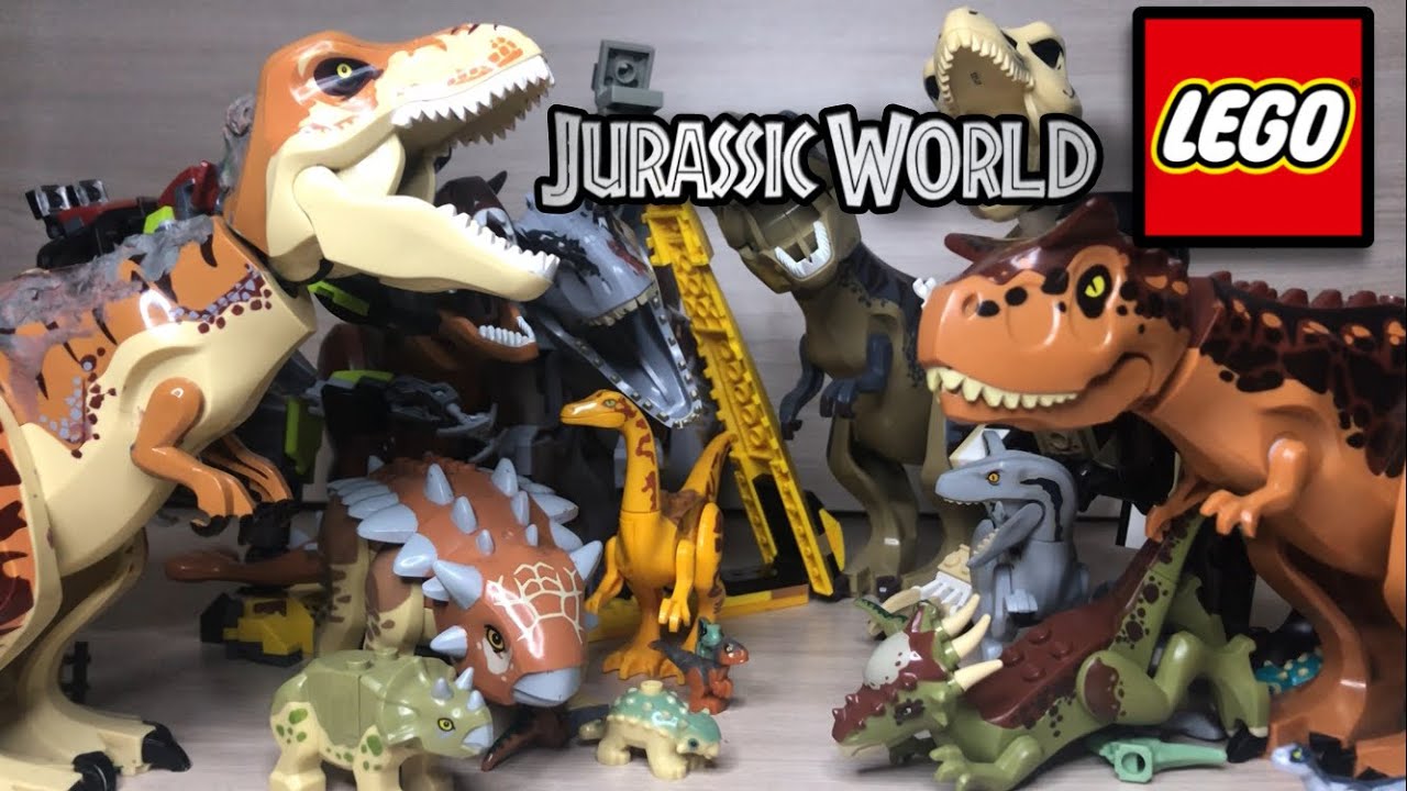 🦕Обзор на всех ЛЕГО ДИНОЗАВРОВ 🦖