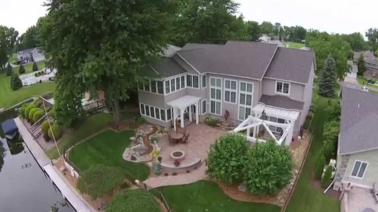 8093 East North Road Syracuse, Indiana 46567 - Real Estate Aerial Drone Video Tour