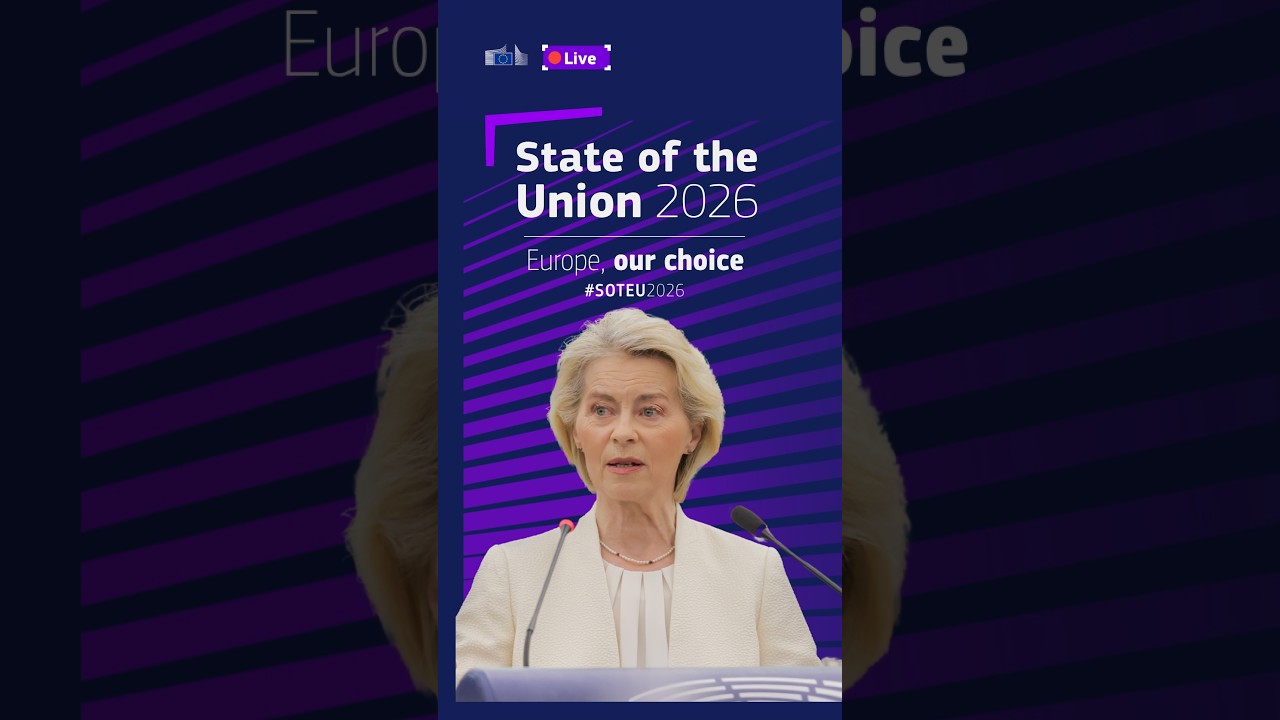 State of the European Union 2026 (SOTEU): YouTube Shorts