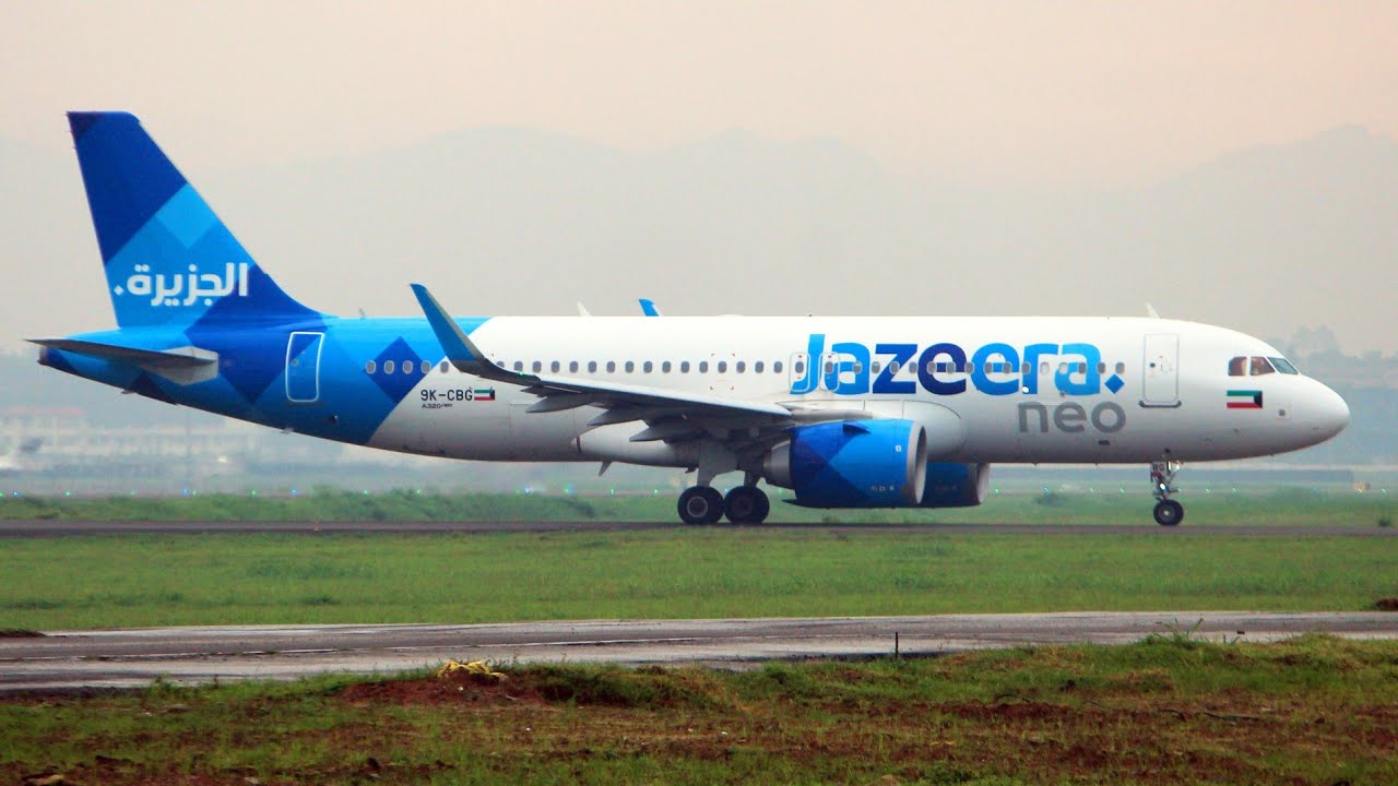 Jazeera Airways A320Neo Take off At Cochin international Airport Runway09