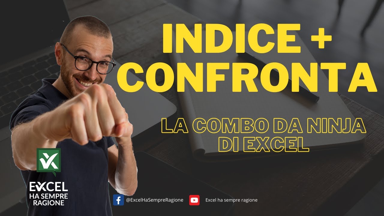 La combo micidiale INDICE CONFRONTA in Excel