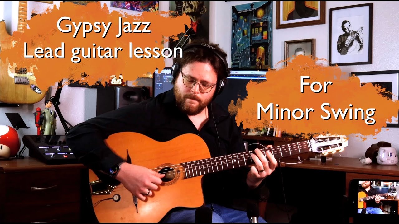 Gypsy Jazz Lead Guitar Lesson for Minor Swing