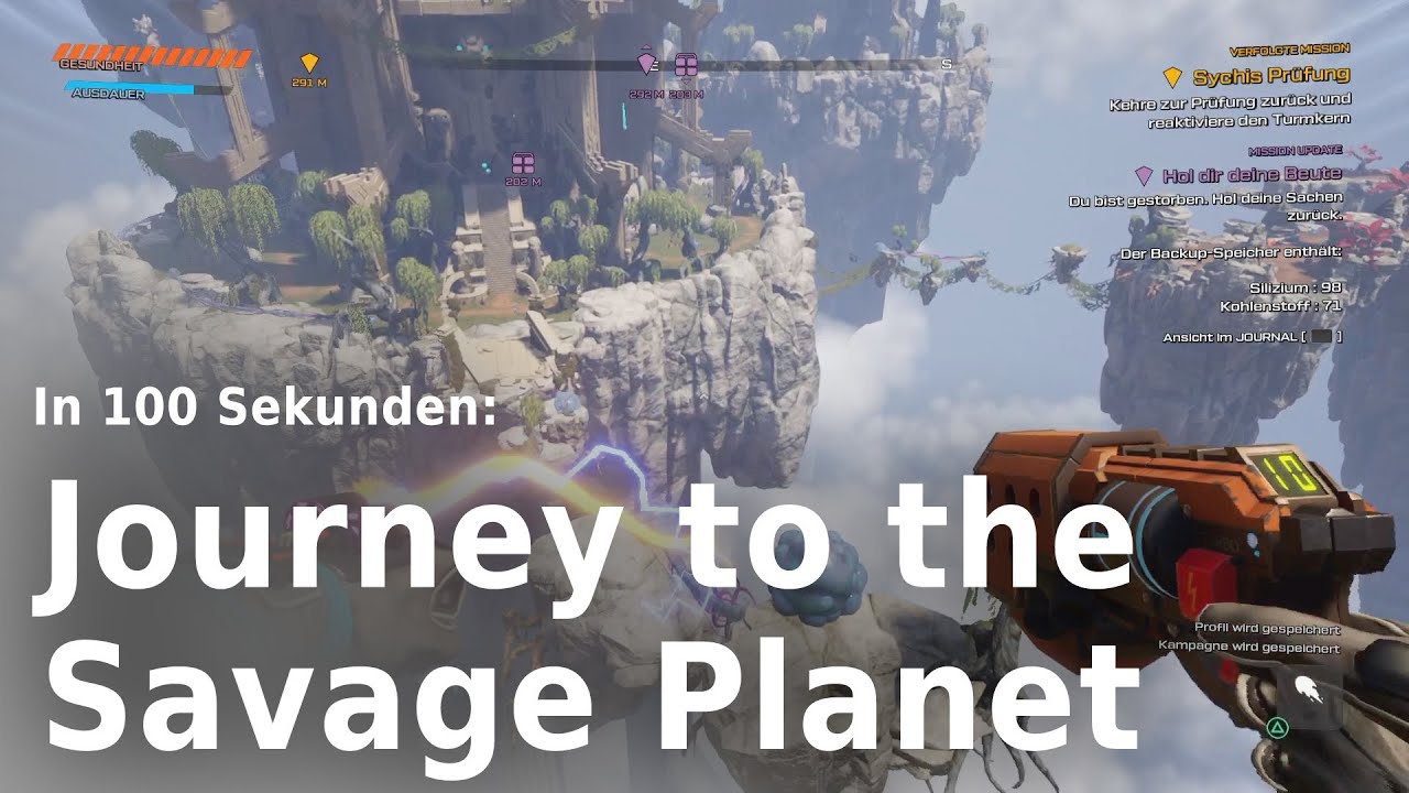 Journey to the Savage Planet: Extraterrestrisch bunt | In 100 Sekunden
