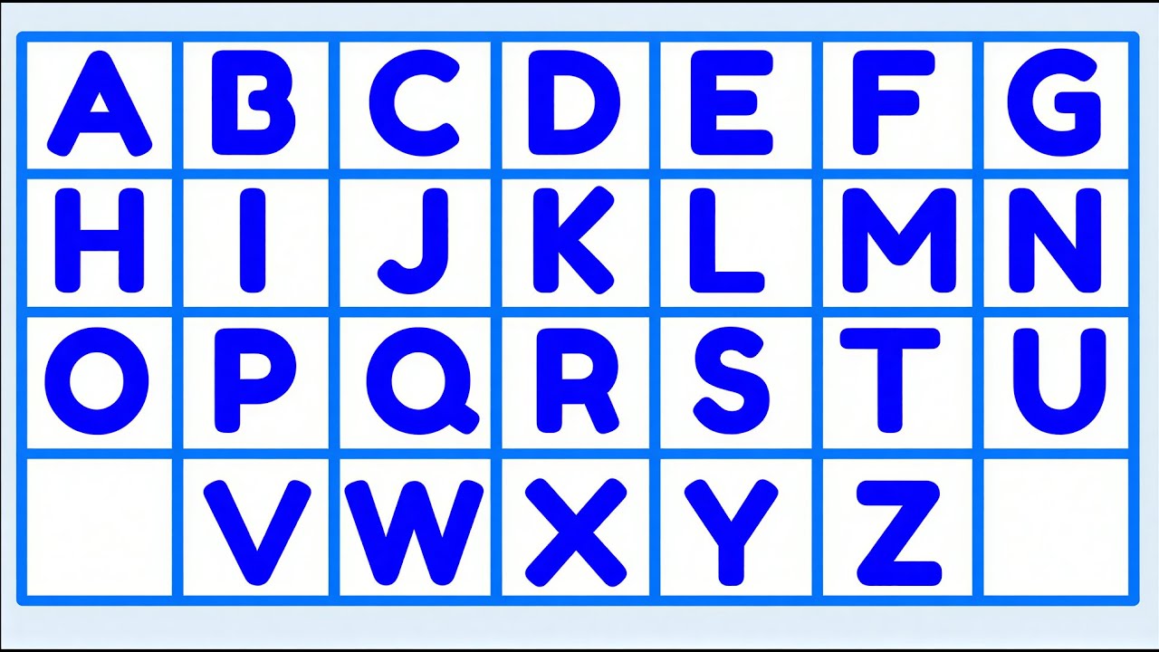 A to Z Simple Writing | Learn Alphabet Easily | Kids Learning Video
