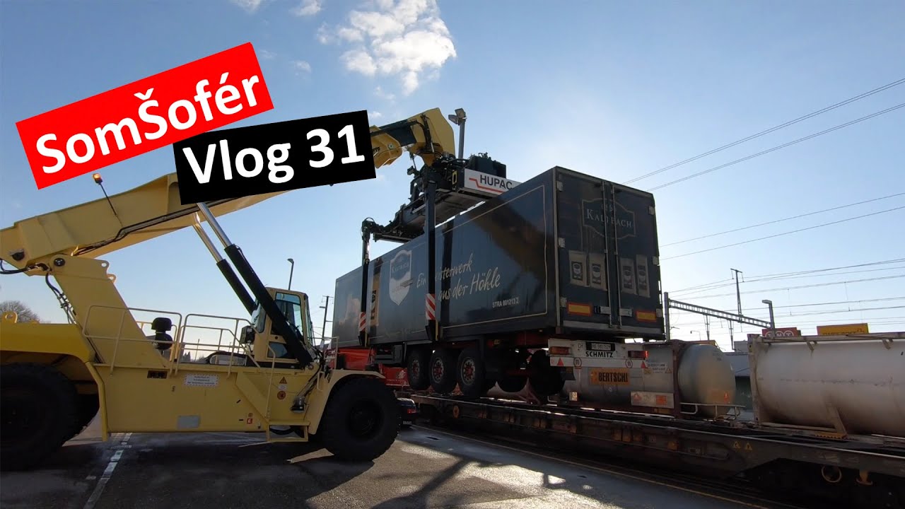 Som&Scaron;of&eacute;r: KOMBINOVAN&Aacute; PREPRAVA //SK TRUCK VLOG 31