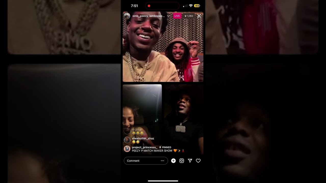 OMB Peezy | MATCH MAKER SHOW