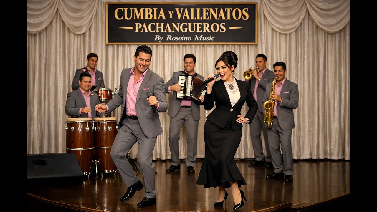 CUMBIA Y VALLENATOS PACHANGUEROS🎶🎵⚡ 🌈  By Rosario Music💃🕺Joyful dance party✨ 💥