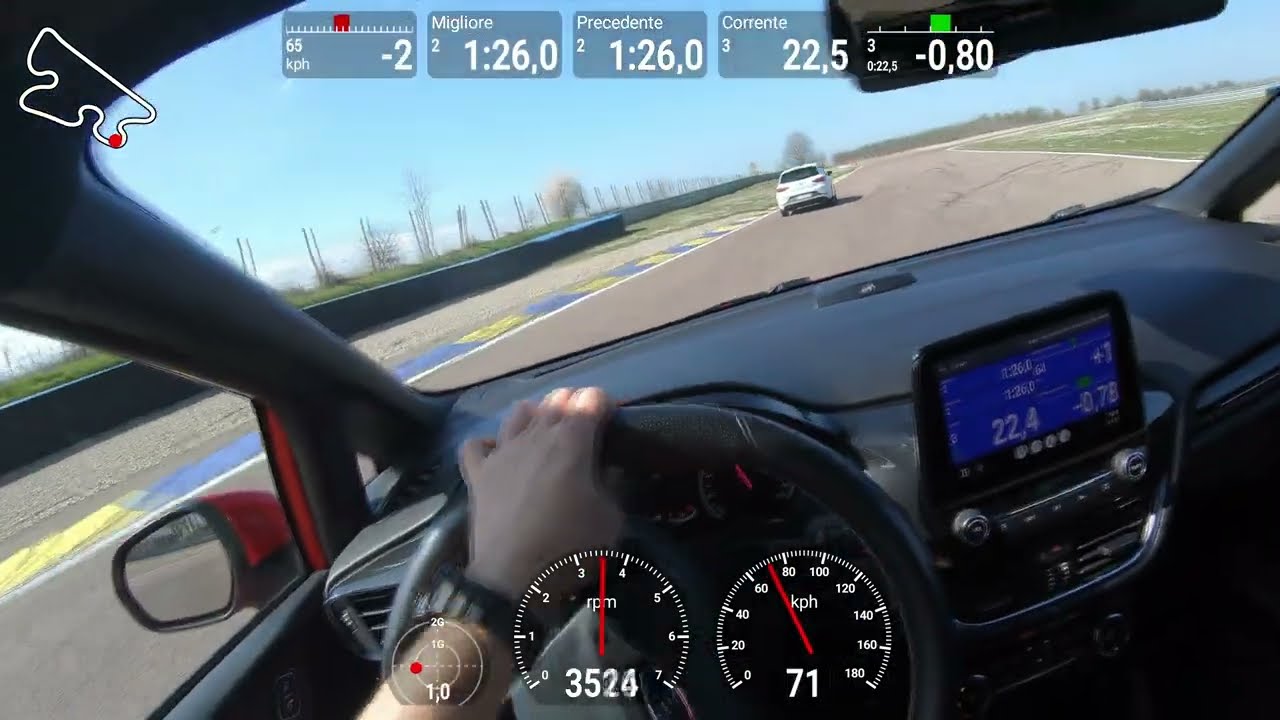 Ford Fiesta ST @ Autodromo di Modena 16/03/2024