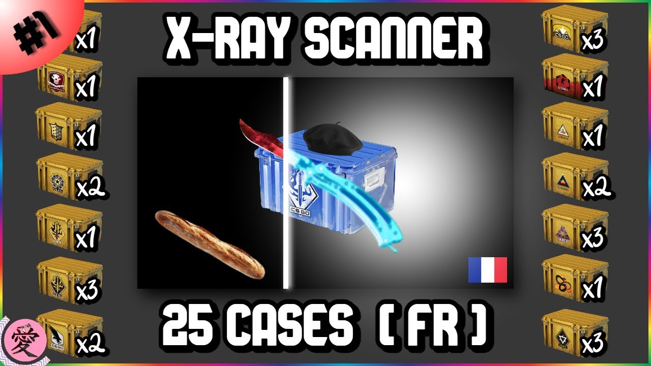 [FR] CASE OPENING à la française ! 🥖🇫🇷 (25 caisses + pack souvenir Dust II) | X-Ray | CS2