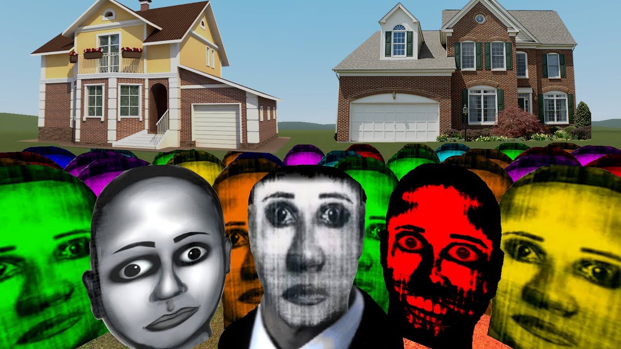 Selene Delgado Family Vs Houses In Garry's Mod! (Park 32)