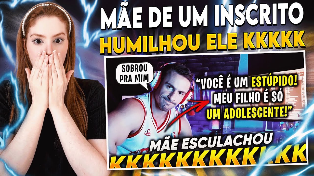 REACT: A MÃE DO INSCRITO ESTOMPOU o SUPER XANDÃO AO VIVO KKKKKK | cortes da carolbalds