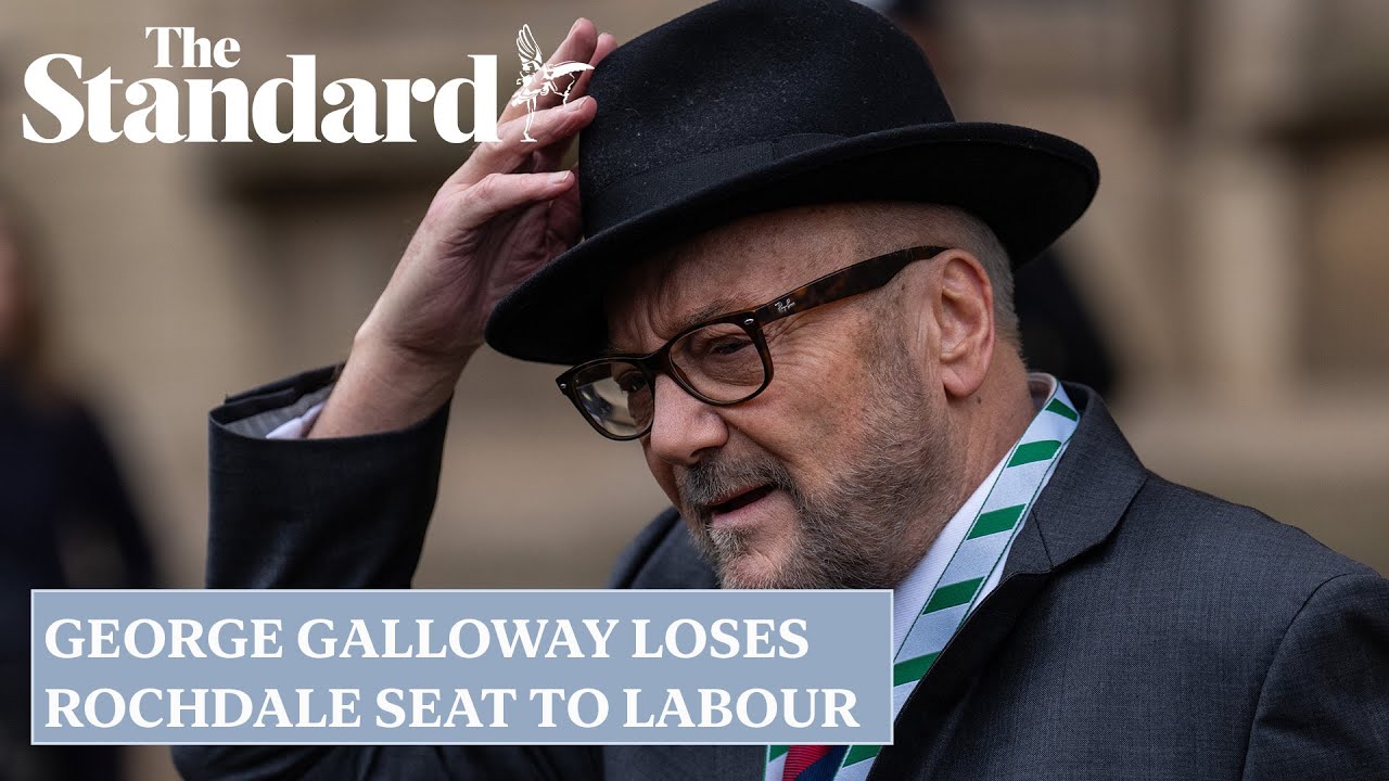 General election 2024: George Galloway loses seat to Labour in Rochdale