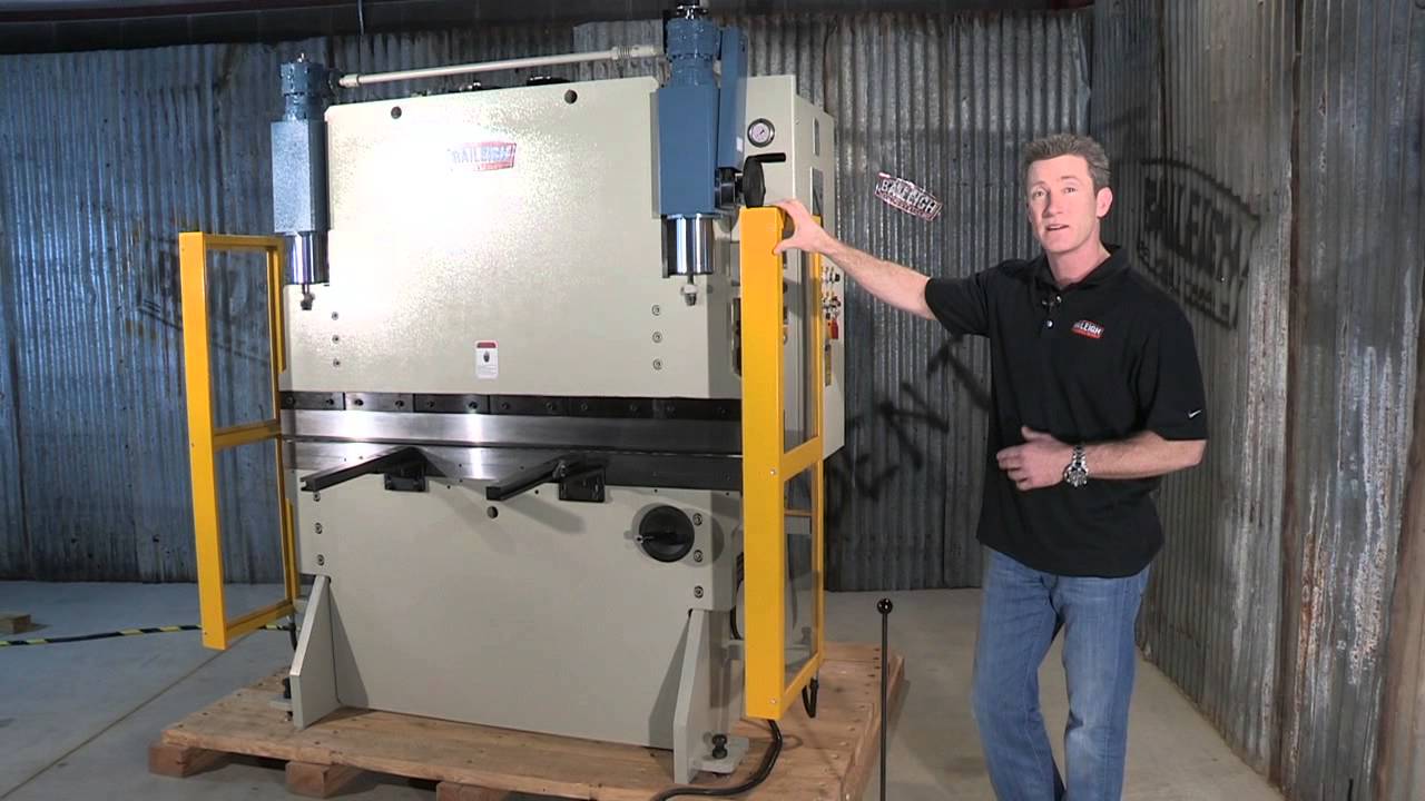 Baileigh Industrial 50-Ton Hydraulic Sheet Metal Press Brake (BP-5060NC)