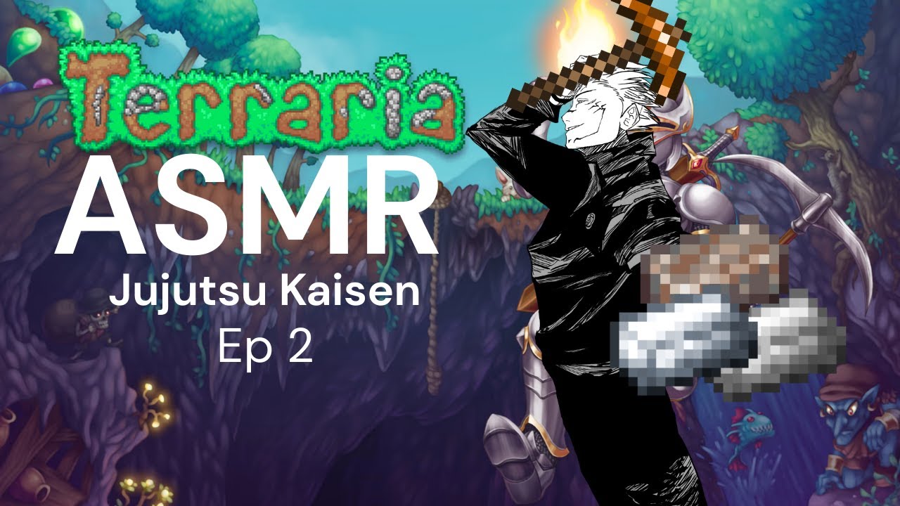 ASMR JJK Terraria (Whisper, Rambling, Keyboard Triggers)