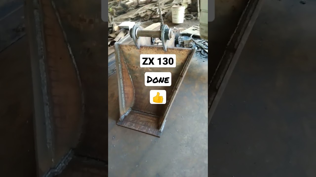 2 in 1 bucket making #shorts #excavators #howto #creative #amazing #skills #tutorial #learning