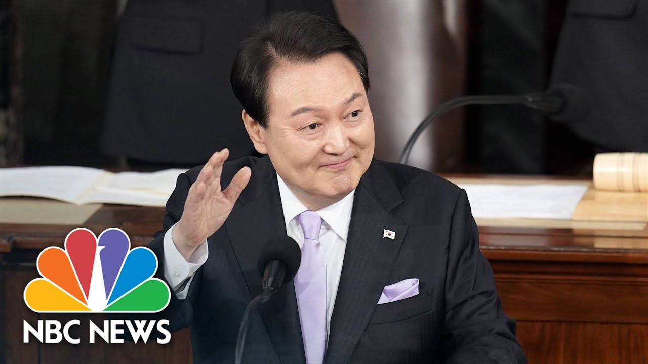 Watch South Korean president's full address to a joint session of Congress