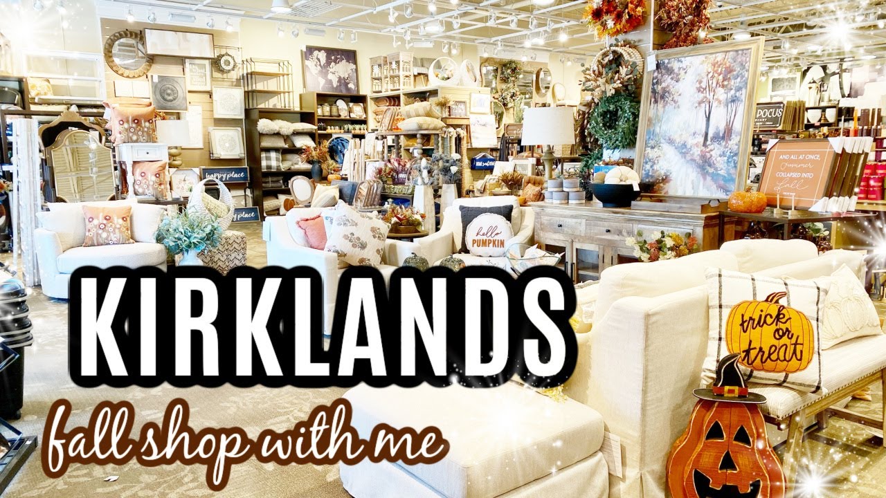 What's new at KIRKLANDS SIGNATURE for Fall 2023!   FALL HOME DECOR SHOP WITH ME AT KIRKLANDS!!