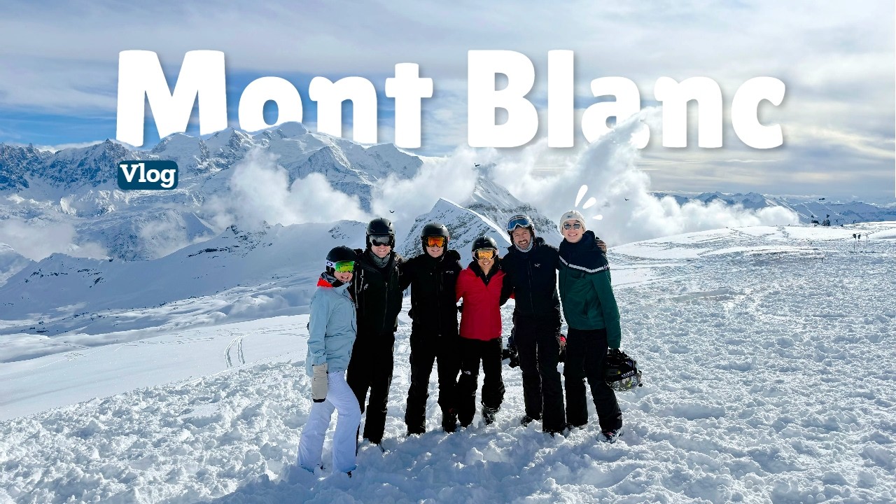Unreal Mont Blanc View from Flaine | Grand Massif Ski Trip