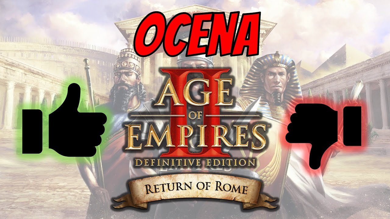 Recenzja i om&oacute;wienie Age of Empires 2 Return of Rome + kampania z cywilizacją Rzymian w AoE2