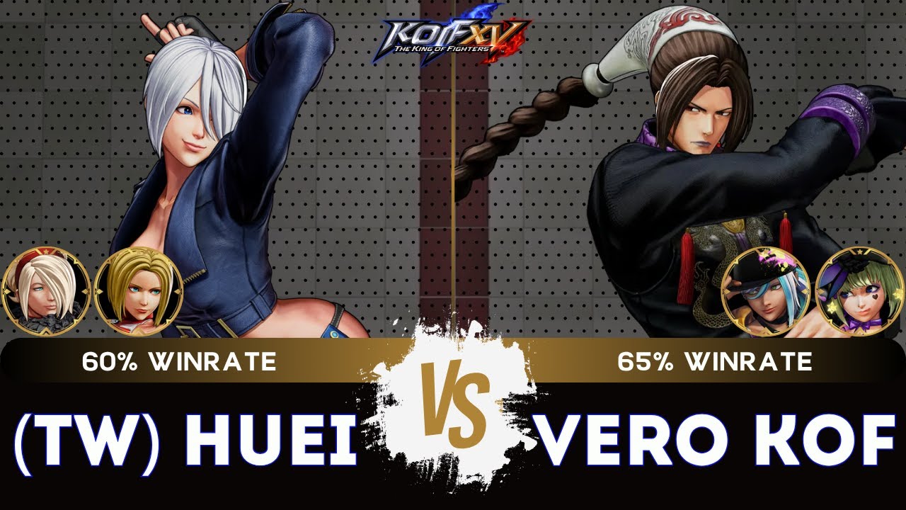 KOF XV🎞️(TW) HUEI (Ángel/Blue Mary/Ash) vs VERO KOF (Duo Lon/Isla/Sylvie)🎞️Replay Match - 07/25
