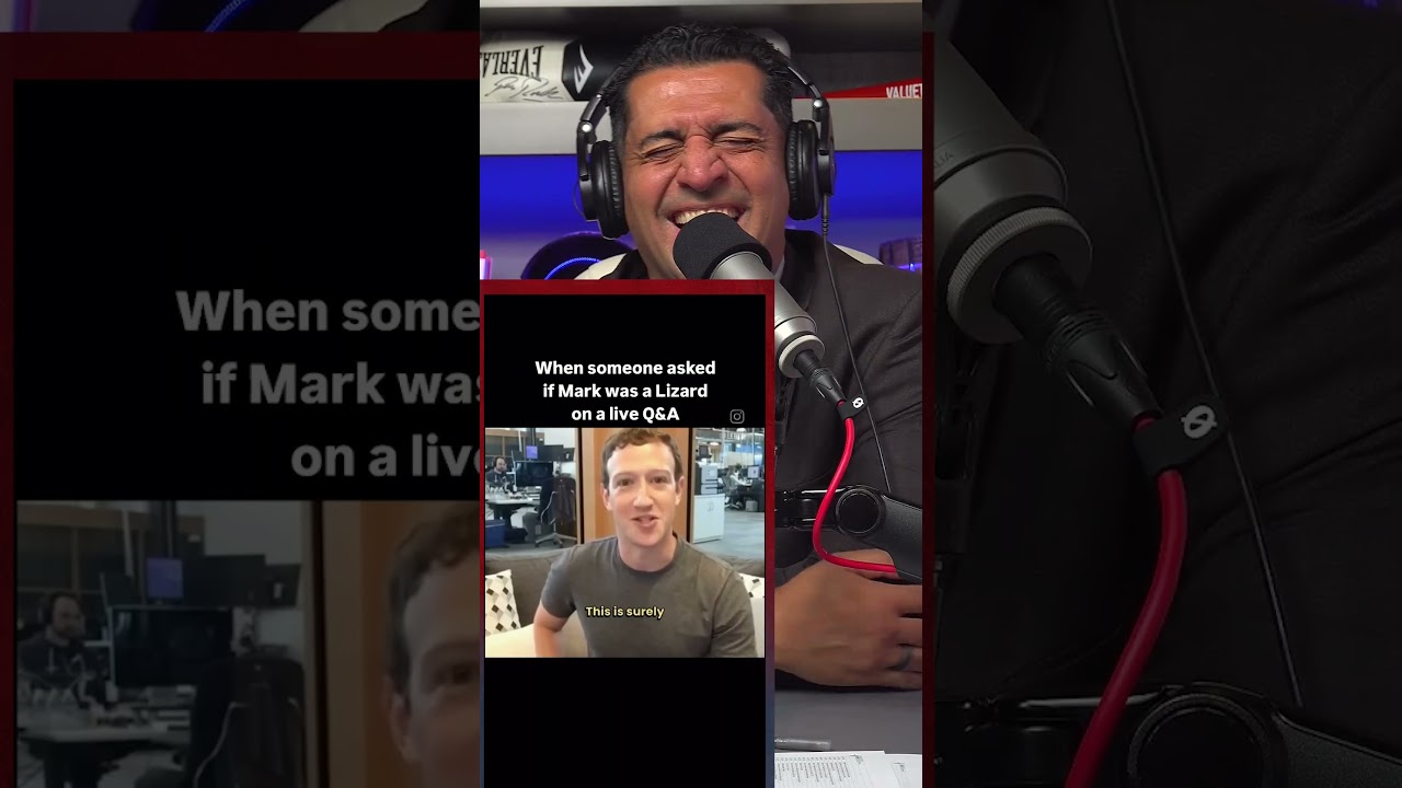 When Someone Asked if Mark Zuckerberg Was a Lizard on a Live Q&A