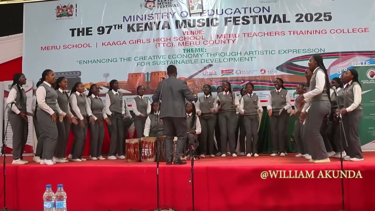 KENYA HIGH SCHOOL Perfoming 