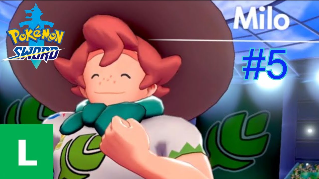 Pokémon Sword - Enfrentando o Milo