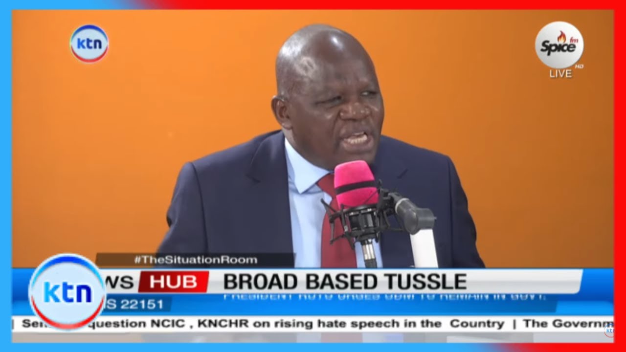 Odoyo Owidi: Raila Odinga joined the broad-based gov't to prevent the collapse of the regime