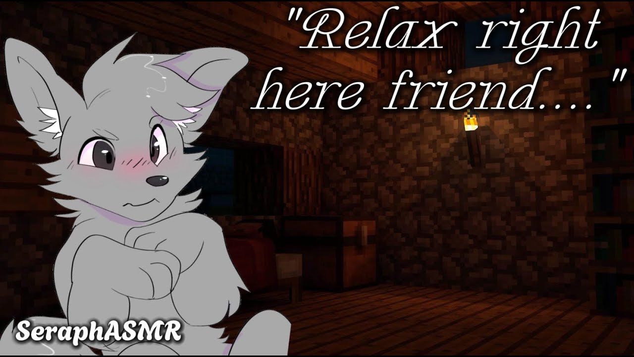{Furry ASMR} Fluffy boy comforts you when you are stressed :3 [Sleep Aid][Whisper][Soft-spoken]