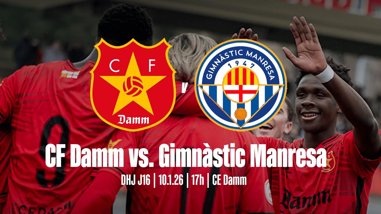 🔴 EN DIRECTE: JUVENIL A MASCULÍ 🆚 GIMNÀSTIC MANRESA | CF DAMM