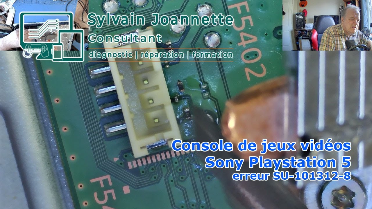 Sony PlayStation 5 - Mise à jour impossible - Erreur SU-101312-8 | Sylvain Joannette Consultant