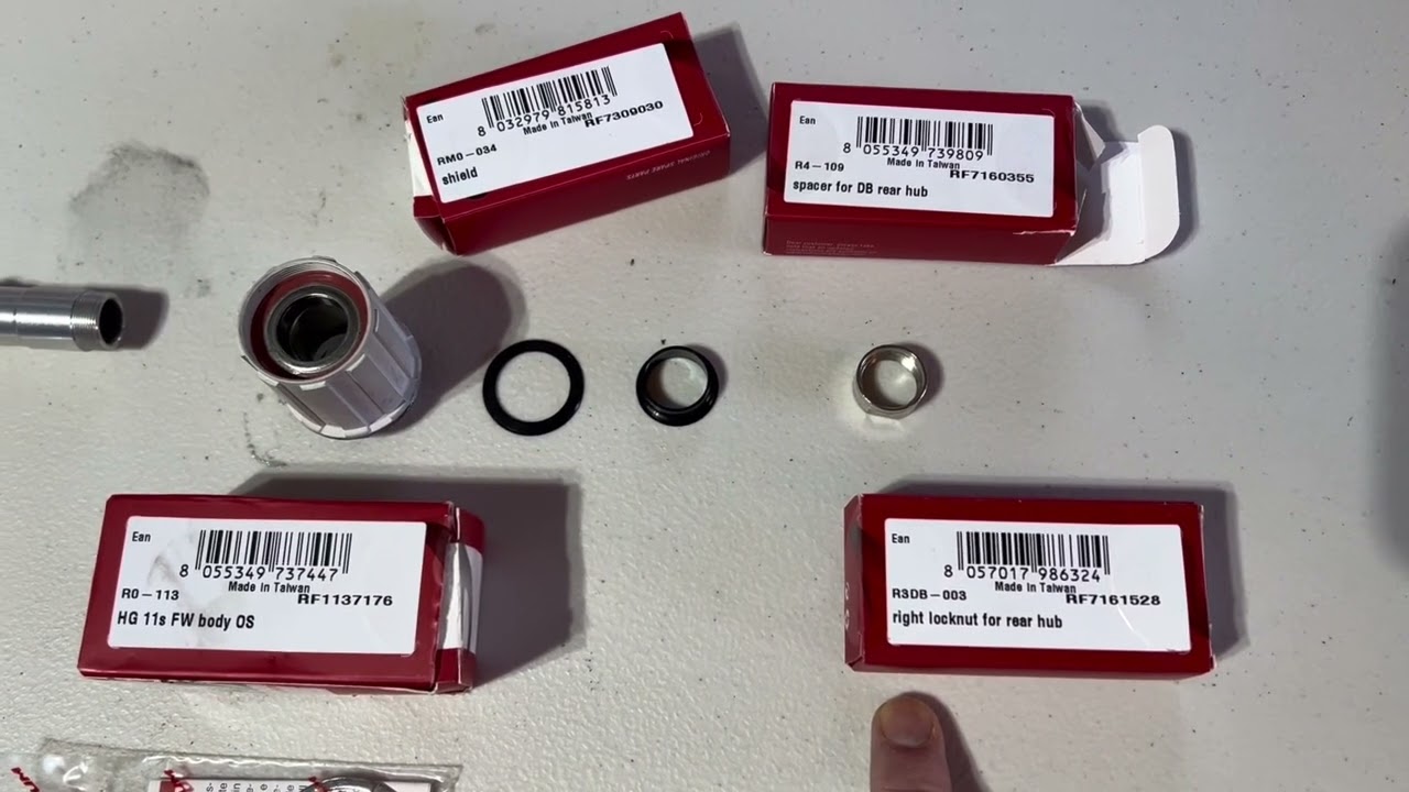 Converting Fulcrum Wheelset from Campagnolo N3W to Shimano HG11