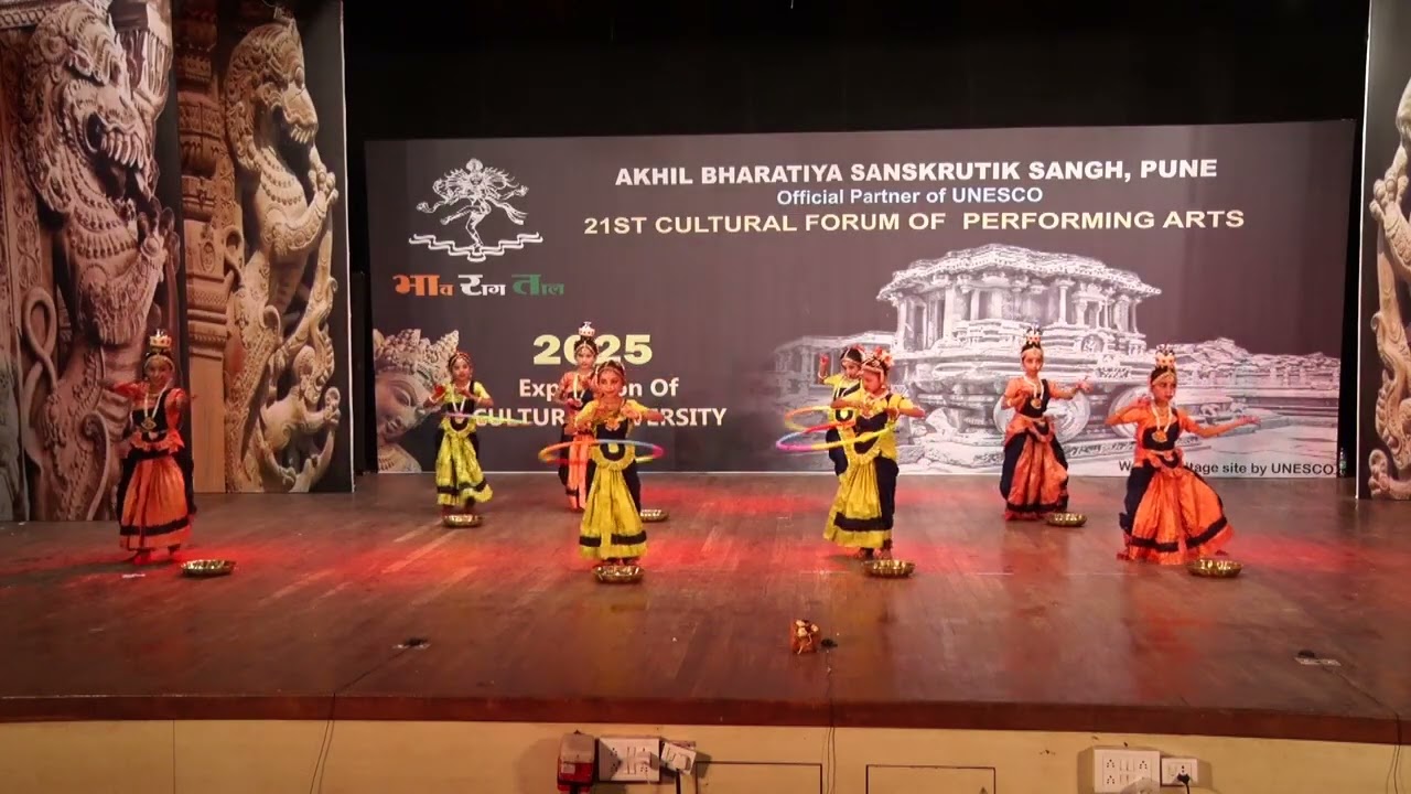 Bho shambho shiva shambo swayambhu /by little kids of Tandav dance academy 