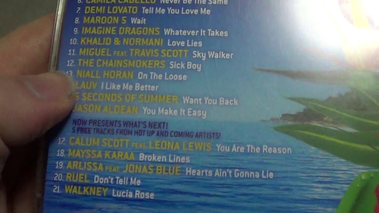 Now That's What I Call Music 66 CD Overview