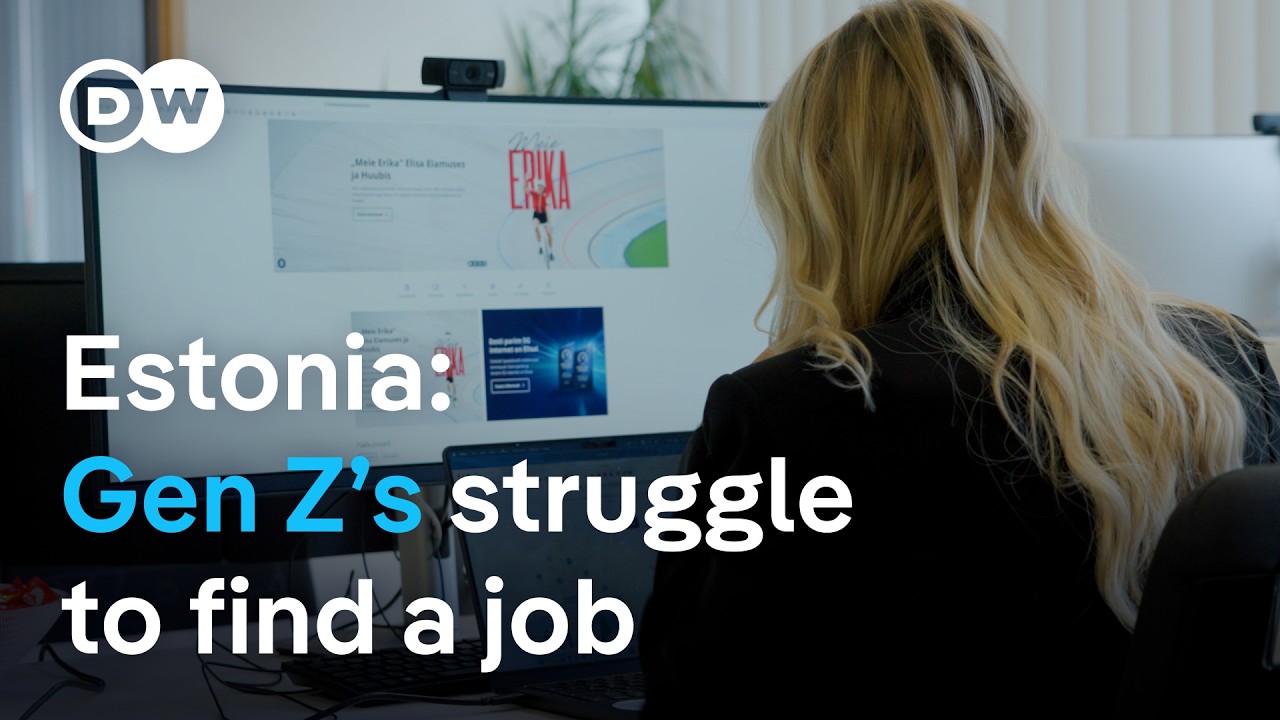Estonia: Why young people can't find entry-level jobs | DW News