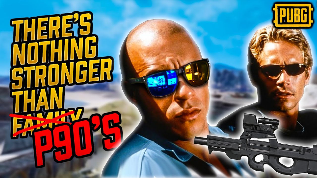 НЕУСТАНОВИМЫЕ P90 BROS! - PUBG
