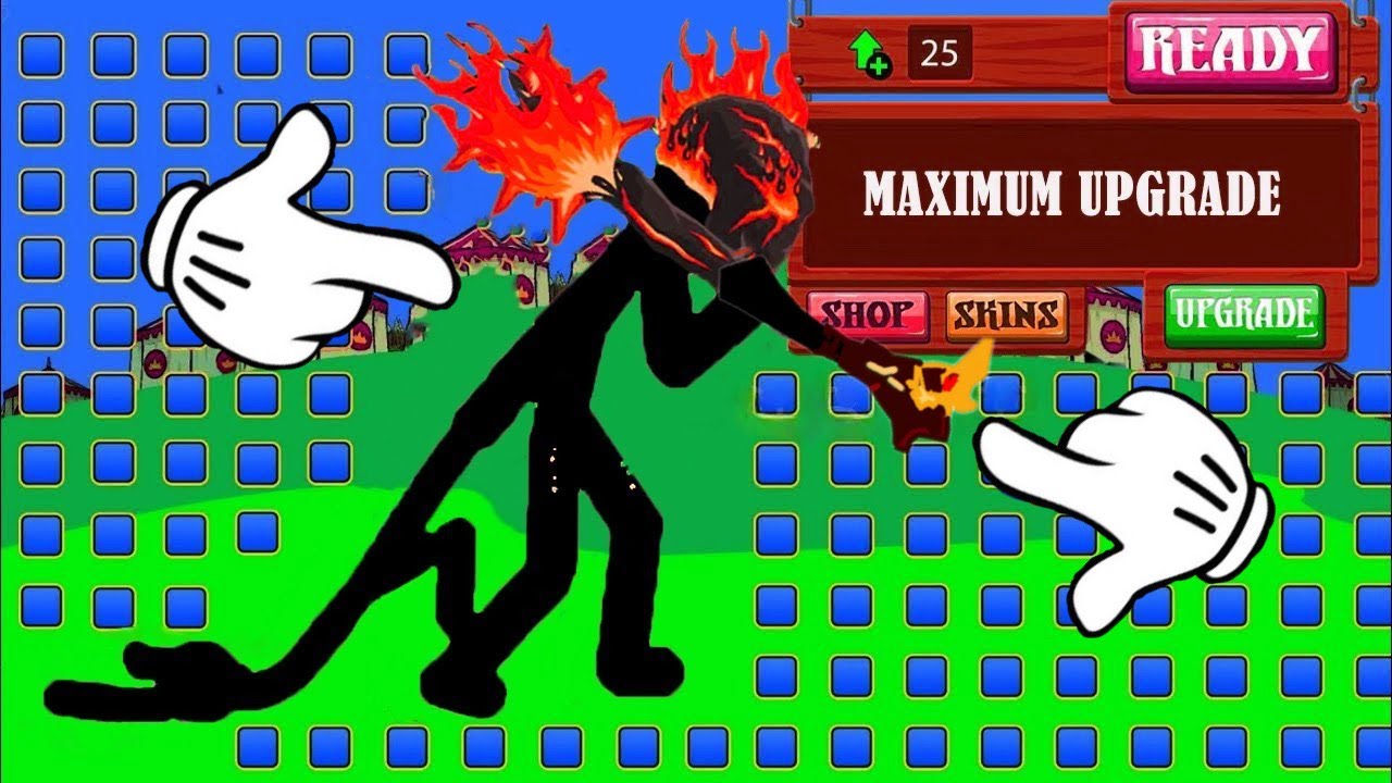 INSANE PYROBLAZE SUPER BOSSES MAXIMUM UPGRADE - MOD STICK WAR LEGACY