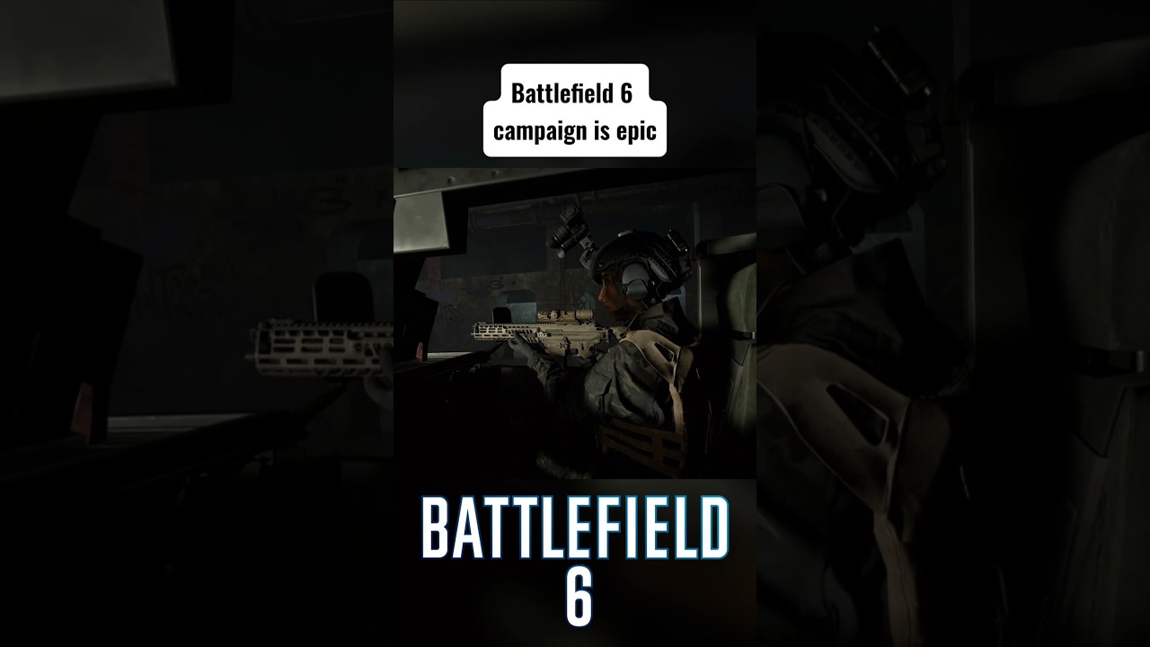 Battlefield 6 campaign is epic. IGN is crazy. 