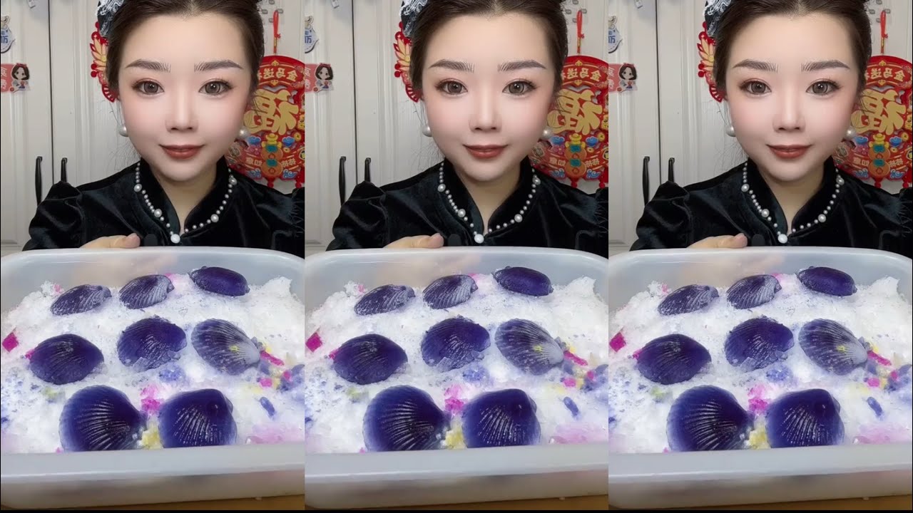 ASMR ICE EATING / ASMR MUKBANG ICE EATING SOUNDS FROM THE FROZEN WATER