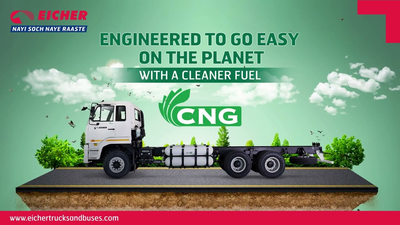 Sustainable Transport with Eicher Pro 6028 CNG